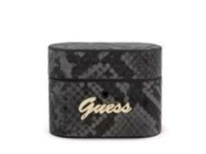 Guess GUACAPPUSNSMLBK AirPods Pro cover nero/nero Python Collection