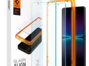 Karastatud klaasist spigen alm glas.tr slim 2-pakk Sony Xperia 1 iv