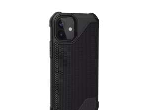 UAG Metropolis LT FIBRARMR - iPhone 12 mini için koruyucu kılıf (siyah