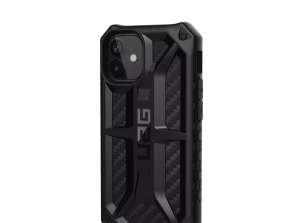 UAG Monarch - beschermhoes voor iPhone 12 mini (koolstofvezel) [go] [