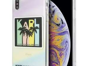 Karl Lagerfeld KLHCI65IRKD iPhone Xs Max sabit kılıf California Dreams