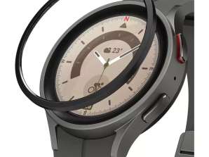 Ringke bezel styling galaxy watch 5 pro  45 mm  stainless black
