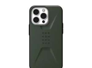 UAG Civilian - beskyttelsesdeksel til iPhone 13 Pro Max (oliven) [go]