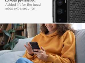 Housse Spigen Liquid Air pour OnePlus 9 Pro Noir mat