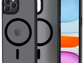 Magmat MagSafe -suojakotelo Apple iPhone 11 Prolle mattamusta