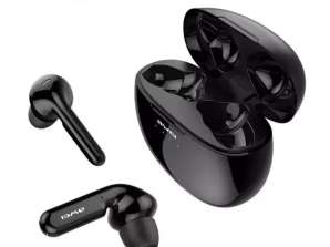 AWEI Bluetooth 5.0 auriculares T15 TWS + estación de acoplamiento negro / negro