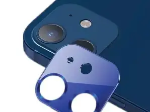 USAMS skleněný kryt objektivu fotoaparátu pro iPhone 12 mini metal BH706