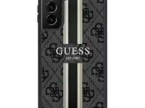 Case Guess GUHCS23LP4RPSK für Samsung Galaxy S23 Ultra S918 schwarz/Tablettop