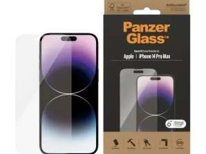 PanzerGlass Classic Fit Glass iPhone 14 Pro Max 6,7-tollise ekraanikaitse jaoks