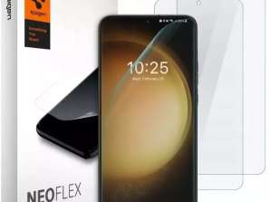 2-pakke Spigen Neo Flex Hydrogel beskyttelsesfilm for Samsung Galaxy S2
