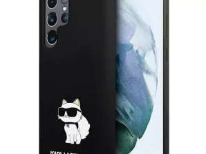 Case Karl Lagerfeld KLHCS23LSNCHBCK voor Samsung Galaxy S23 Ultra S918 h