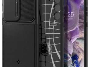 Puzdro Spigen Optic Armor pre Samsung Galaxy S23 Čierne