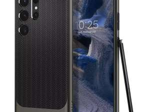Samsung Galaxy S23 Ultra Gunmetal için Spigen Neo Hybrid Koruyucu Kılıf