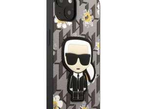 iPhone 13 6,1 inç Çiçek Ikonik Ka için Karl Lagerfeld KLHCP13MPMNFIK1 kılıfı