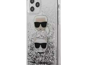 Dėklas Karl Lagerfeld KLHCP12LKCGLSL, skirtas iPhone 12 Pro Max 6,7 colio skystas gl