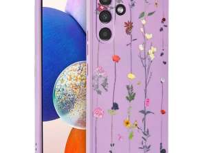 Caz de starea de spirit pentru Samsung Galaxy A14 5G Garden Violet