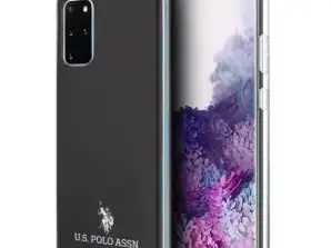 US Polo Shiny Handyhülle für Samsung Galaxy S20 Plus schwarz / schwarz