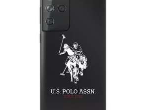 US Polo glänsande stor logotyp telefonfodral för Samsung Galaxy S21 Ultra