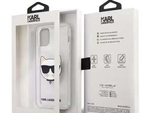iPhone 12/12 Pro 6,1 inç sabit kılıf için Karl Lagerfeld Kılıf KLHCP12MCHTUGLS