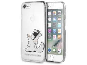 Coque Karl Lagerfeld Choupette pour Apple iPhone 7/8 clair