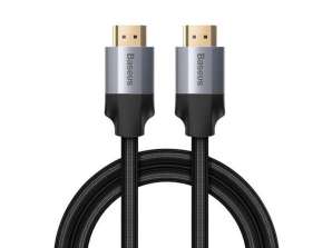 Baseus Cable HDMI 2.0 Enjoyment Series 4K 3D 1m Grey