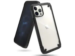 Coque Ringke Fusion X pour Apple iPhone 12/ 12 Pro 6.1 Noir