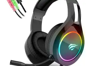 Havit GAMENOTE H2232D RGB USB + 3.5mm gaming-hovedtelefoner