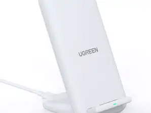 Kablosuz şarj cihazı UGREEN CD221, 15W (beyaz)