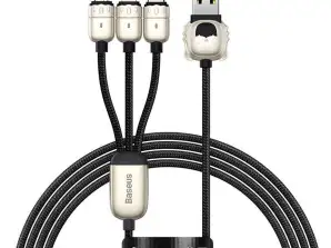 Baseus Jahr des Tigers USB 3in1 Kabel, USB auf Micro USB / USB-C / Lig