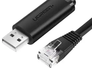 UGREEN CM204 Konsolenkabel, USB - RJ45 für Netzwerkgeräte, 1,5m