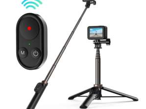 Telesin Selfie stick pour caméras d’action avec télécommande BT (TE-RCSS-001)