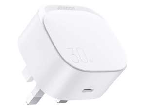 Small Fast USB Charger Type C PD 20W UK Plug White (L-P307)