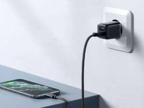 Joyroom wall charger 2x USB 12W 2,4A white (L-2A121)