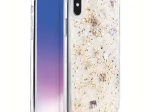 Boîtier UNIQ Lumence Clear iPhone Xs Max or / Champagne or