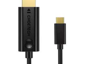 Câble Choetech USB Type-C vers HDMI 4K 30Hz 3m noir (XCH-0030)