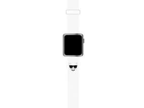 Karl Lagerfeld popruh na chytré hodinky KLAWMSLCW pro Apple Watch 38/40/41m