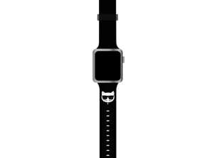 Karl Lagerfeld popruh na chytré hodinky KLAWMSLCK pro Apple Watch 38/40/41m