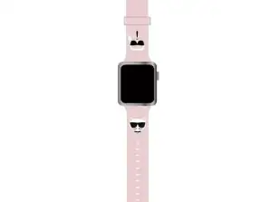 Karl Lagerfeld Smartwatch Strap KLAWMSLCKP pour Apple Watch 38/40/41