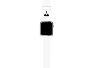 Karl Lagerfeld Smart Watch Strap KLAWLSLKW for Apple Watch 42/44/45m