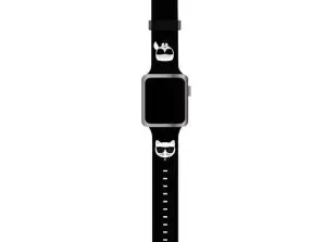 Karl Lagerfeld Řemínek pro chytré hodinky KLAWLSLCKK pro Apple Watch 42/44/45