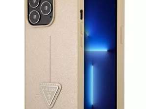 Case Guess GUHCP14LPSATLE pour Apple iPhone 14 Pro 6,1 » beige/beige har