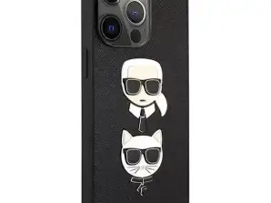 Karl Lagerfeld Hoes KLHCP13XSAKICKCBK voor iPhone 13 Pro Max 6,7
