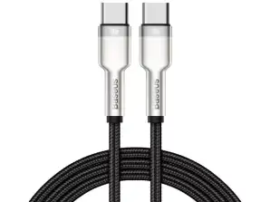 Baseus Cafule USB-C auf USB-C Kabel, 100W, 1m (Schwarz)