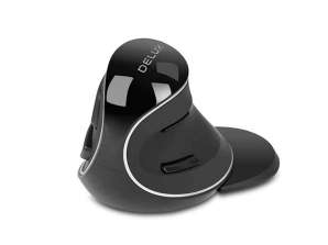 Wireless Vertical Mouse Delux M618PD BT/2.4G 4200DPI 3 channel