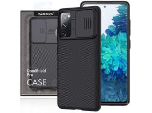 Nillkin CamShield case voor Samsung Galaxy S20 FE Zwart