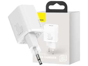 Ładowarka sieciowa Baseus Super Si Chargeur Rapide USB-C 30W Blanc