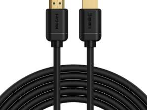 Cable HDMI 2.0 base, 4K 30Hz, 3D, HDR, 18Gbps, 5m (negro)