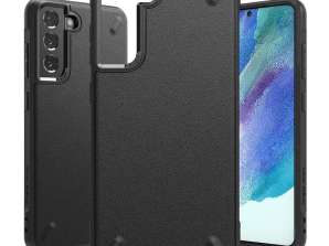 Veske til Samsung Galaxy S21 FE beskyttende ringke onyx svart