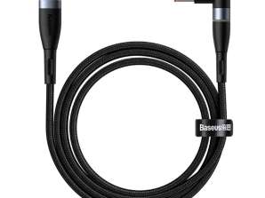 Baseus Цинковый магнитный кабель, USB-C к разъему постоянного тока 7.9x5.5mm, 10