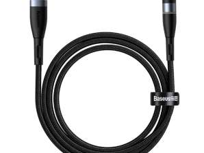 Cablu magnetic Baseus Zinc, mufă USB-C la DC 5.5x2.5mm, 10